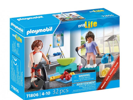 ENTRENAMIENTO FITNESS PROMO PACKS 71806 PLAYMOBIL
