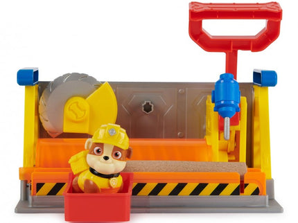 EQUIPO RUBBLE PLAYSET TALLER CONSTRUCCIÓN 6067082 SPIN