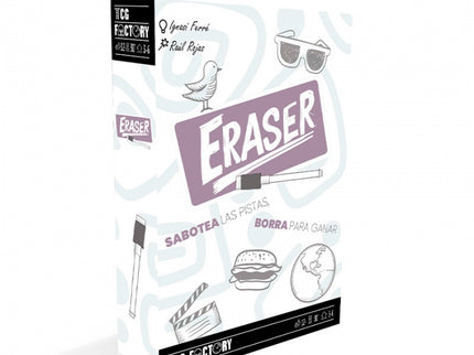 ERASER en Español Juego de mesa de Recreo Games