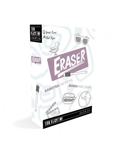ERASER en Español Juego de mesa de Recreo Games