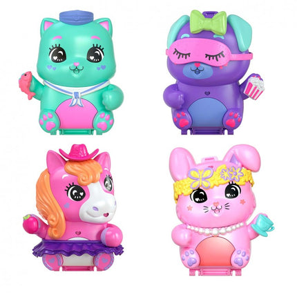 ESTUCHE ANIMAL SURTIDO POLLY POCKET WORLD JFG56 MATTEL