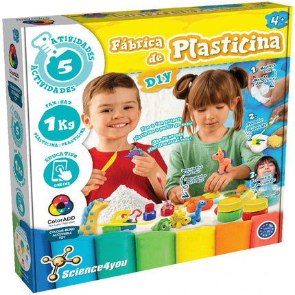FÁBRICA DE PLASTILINAS PERFUMADAS 80004654 SCIENCE4YOU