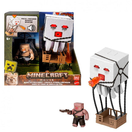 FIGURA GHAST PROYECTILES MINECRAFT LA PELÍCULA JFB69 MATTEL