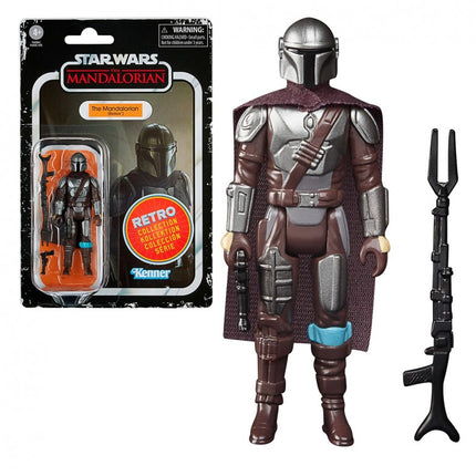 FIGURA RETRO MANDALORIAN STAR WARS F4456 HASBRO