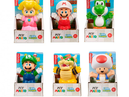 FIGURAS MARIO BROS LITTLE PEOPLE JHG64 FISHER PRICE