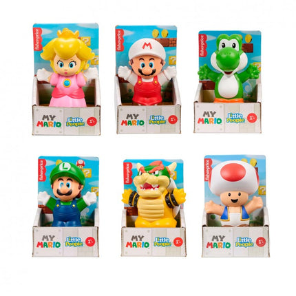 FIGURAS MARIO BROS LITTLE PEOPLE JHG64 FISHER PRICE