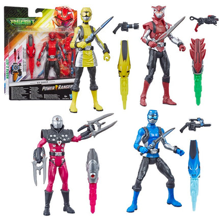 FIGURAS POWER RANGERS BEAST MORPHERS 15CM E5915 HASBRO