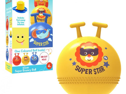 FISHER PRICE: SALTADOR AMARILLO 42CM CON HINCHADOR