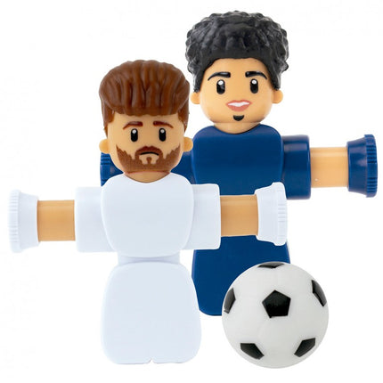 FOOTFLIP LA LIGA DUO BLANCO Y AZUL OSCURO 70005 CHICOS