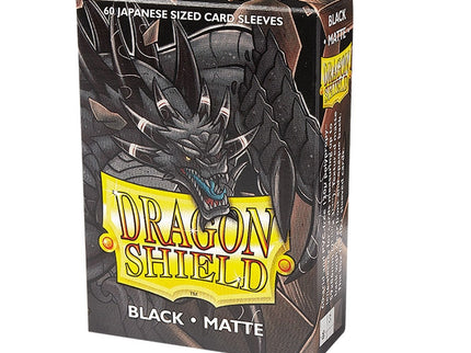 Fundas Small 59mm X 86mm Japanese Matte Negro (60 Fundas) Dragon Shield