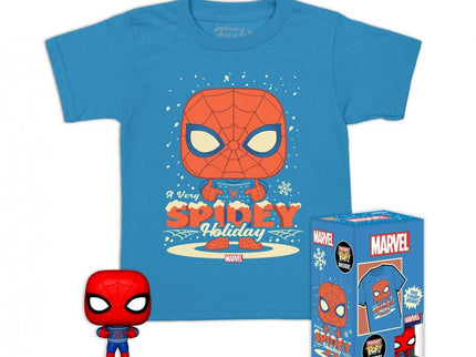 FUNKO POP & TEE HOLIDAY SPIDERMAN TALLA M 72946 MARVEL