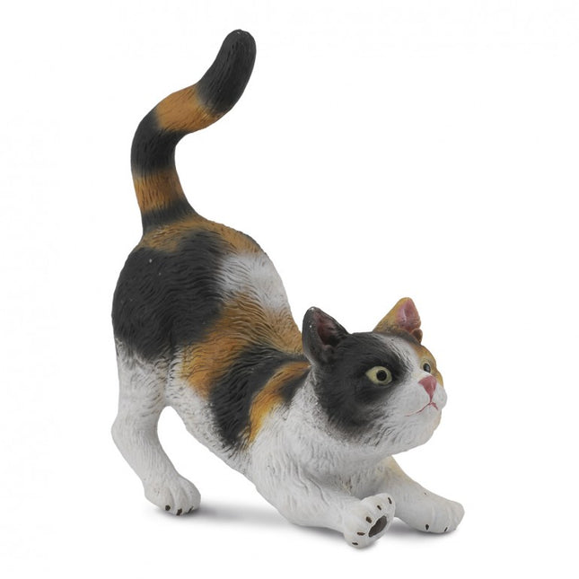 GATO DOMÉSTICO DE 3 COLORES ESTIRANDO - S - 88491 - COLLECTA