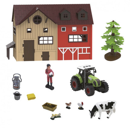 GRANJA DE JUGUETE COMPLETA 12 PIEZAS T01049