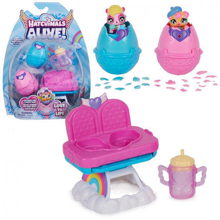 HATCHIMALS ALIVE SET HUNGRY TRONA 6067740 SPIN MASTER