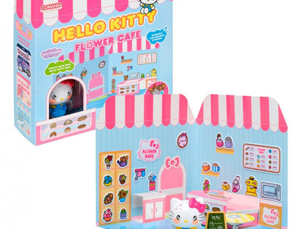 HELLO KITTY- STICKER HOUSE FLOWER CAFE ST30001 COMANSI