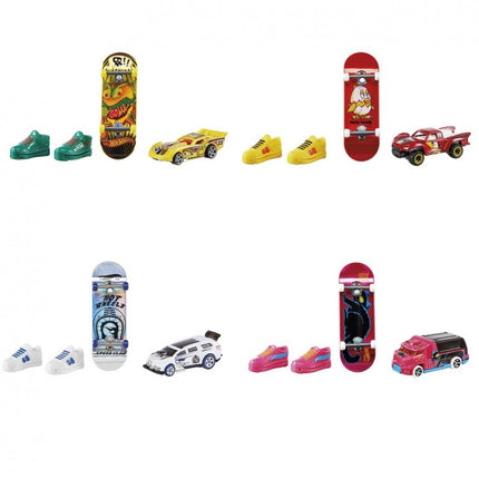 HOT WHEELS COCHE Y TABLA SKATE HGT71 MATTEL