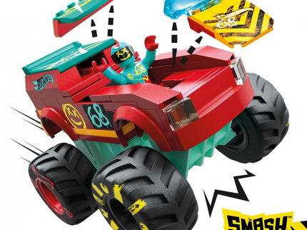 HOT WHEELS MONSTER TRUCKS PISTA DERBY HNG53 MEGA BLOKS