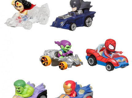 HOT WHEELS RACERVERSE PACK 2 CON PERSONAJES HRT55 MATTEL