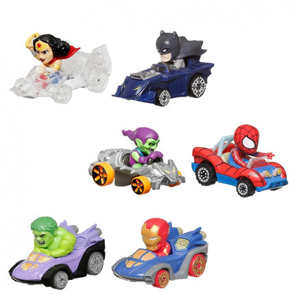 HOT WHEELS RACERVERSE PACK 2 CON PERSONAJES HRT55 MATTEL