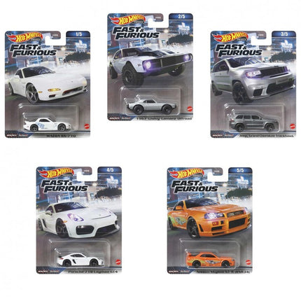 HOT WHEELS SURTIDO FAST AND FURIOUS HNW46 MATTEL