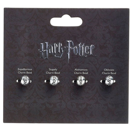 Set 4 abalorios hechizo Harry Potter surtido
