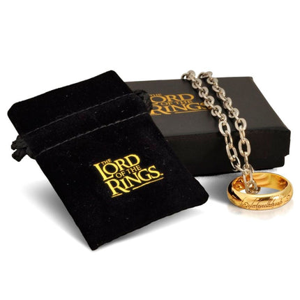 El Señor de los Anillos Anillo Único (bañado en oro)