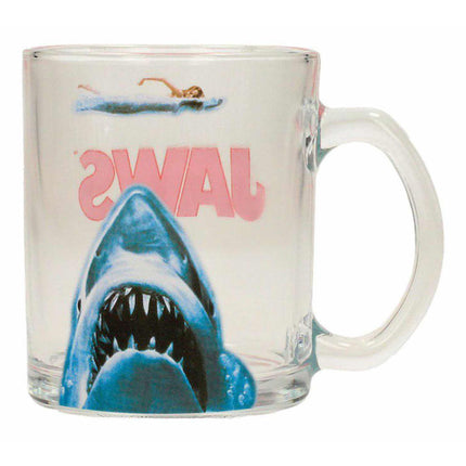 Tiburón Taza de cristal Poster