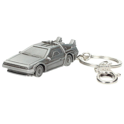 Regreso al Futuro Llavero metálico DeLorean 7 cm