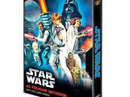 Cuaderno A5 premium VHS Star Wars