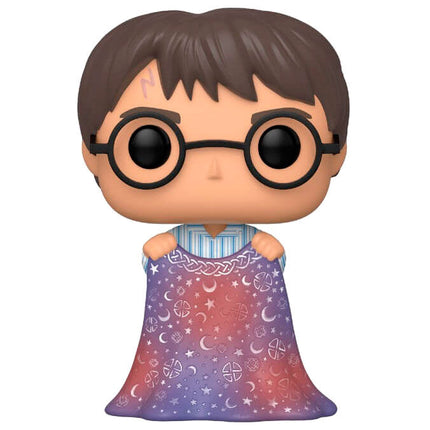 Harry Potter POP! Movies Vinyl Figura Harry w/Invisibility Cloak 9 cm