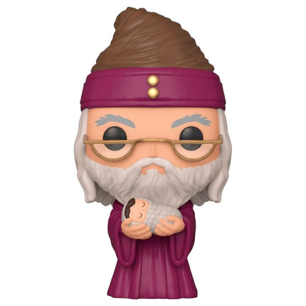 Harry Potter POP! Movies Vinyl Figura Dumbledore w/Baby Harry 9 cm