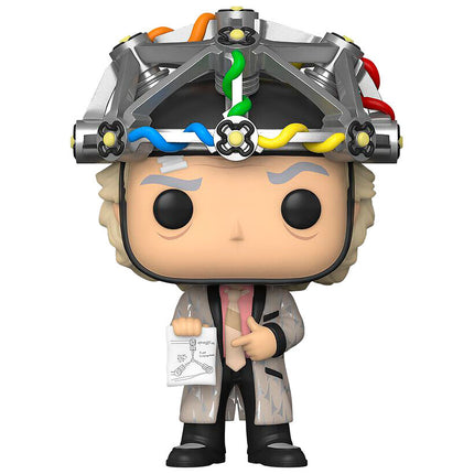 Regreso al Futuro POP! Vinyl Figura Doc w/Helmet 9 cm