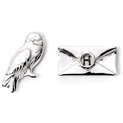 Pendientes Hedwig and Letter Harry Potter