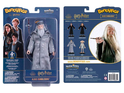 Figura Maleable Bendyfigs Dumbledore con varita Harry Potter 19cm