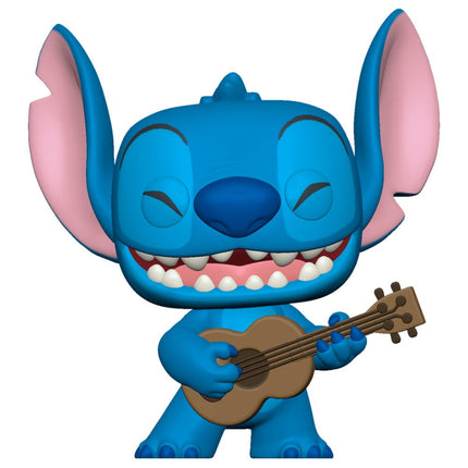 Lilo & Stitch POP! Disney Vinyl Figura Stitch w/Ukelele 9 cm