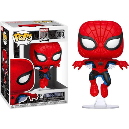 Marvel 80th POP! Marvel Vinyl Figura Spider-Man (First Appearance) 9 cm