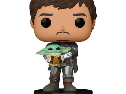 Star Wars The Mandalorian POP! TV Vinyl Figura The Mandalorian & Grogu 9 cm