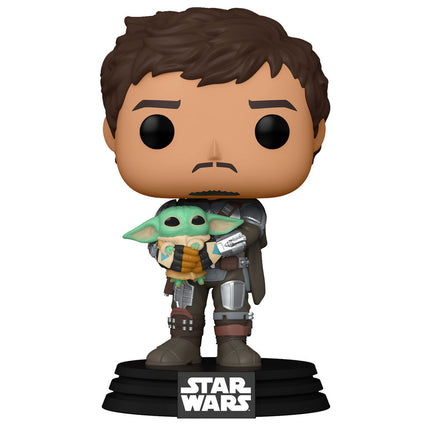 Star Wars The Mandalorian POP! TV Vinyl Figura The Mandalorian & Grogu 9 cm