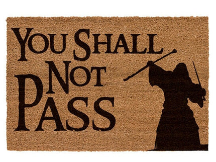 El Señor de los Anillos Felpudo You Shall Not Pass 60 x 40 cm