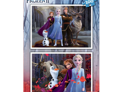 Puzzle Frozen 2 Disney 2x100pzs