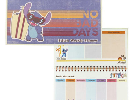 Planificador Semanal Stitch Disney