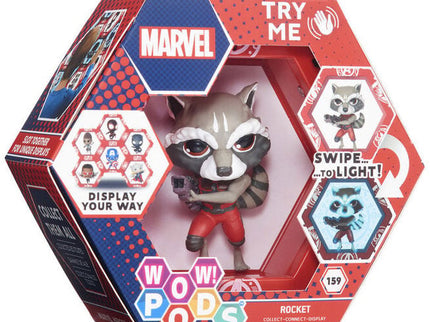 Figura led WOW! POD Rocket Raccoon Marvel