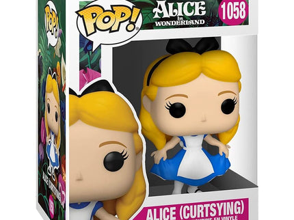 Alicia en el País de las Maravillas POP! Disney Vinyl Figura Alice Curtsying 9 cm
