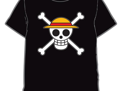 One Piece Camiseta Skull Negro Talla M