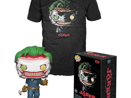 Set figura POP & Tee DC Comics The Joker Exclusive M
