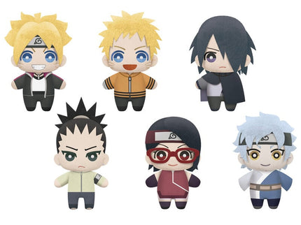 Expositor 9 Peluches Tomonui Naruto Next Generations Boruto 12cm