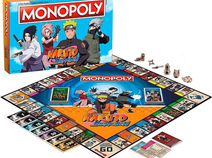 Juego monopoly Naruto Shippuden