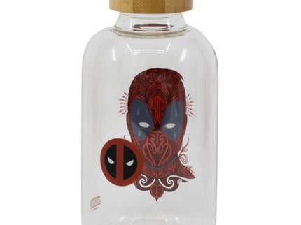 Botella cristal Deadpool Marvel 620ml