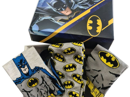 Set 3 calcetines Batman DC Comics adulto surtido
