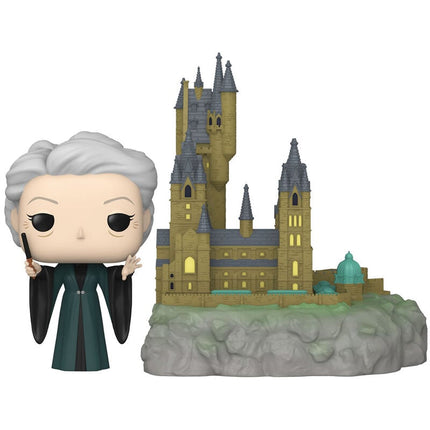 Harry Potter - Chamber of Secrets Anniversary POP! Town Vinyl Figura Minerva w/Hogwarts 9 cm